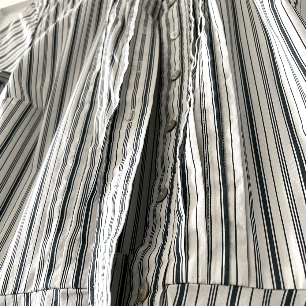 NWOT Benetton Cotton Shirt Dress - Picture 3 of 4